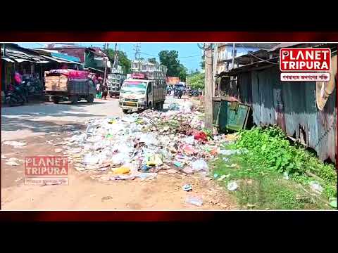 তেলিয়ামুড়া পৌর পরিষদ গাফিলতির কারণে অস্বাস্থ্যকর পরিবেশ | Planet Tripura | Tripura Headlines