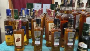 santir bazar illegal wine shop 
