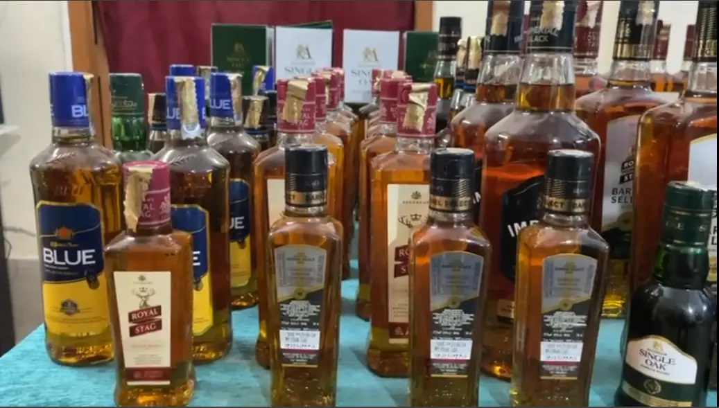 santir bazar illegal wine shop