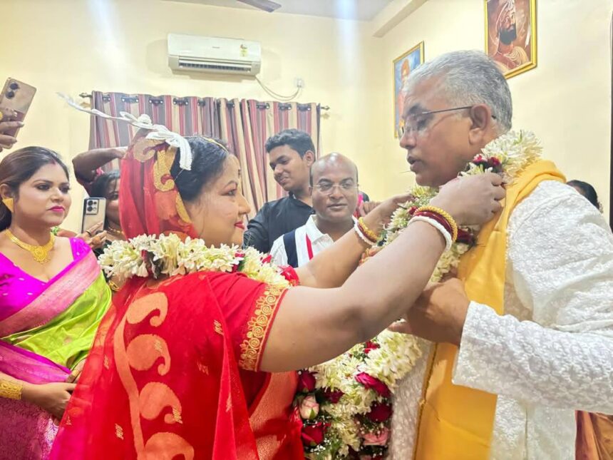 দিলীপ ঘোষের বিয়ে