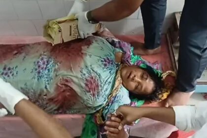 শ্বশুরের হাতে আহত