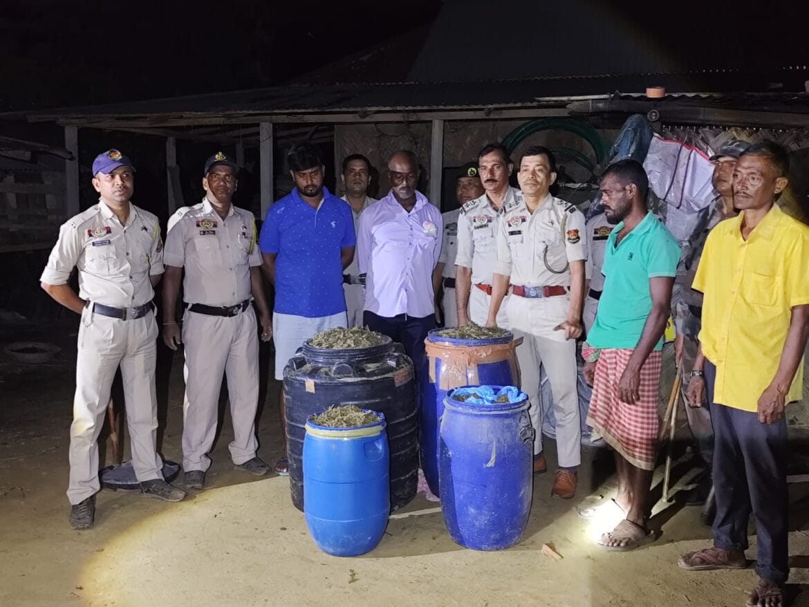 pr-bari-police-122-kg-ganja-recovered